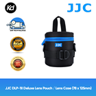 JJC DLP-1II Deluxe Lens Pouch / Lens Case (78 x 125mm)